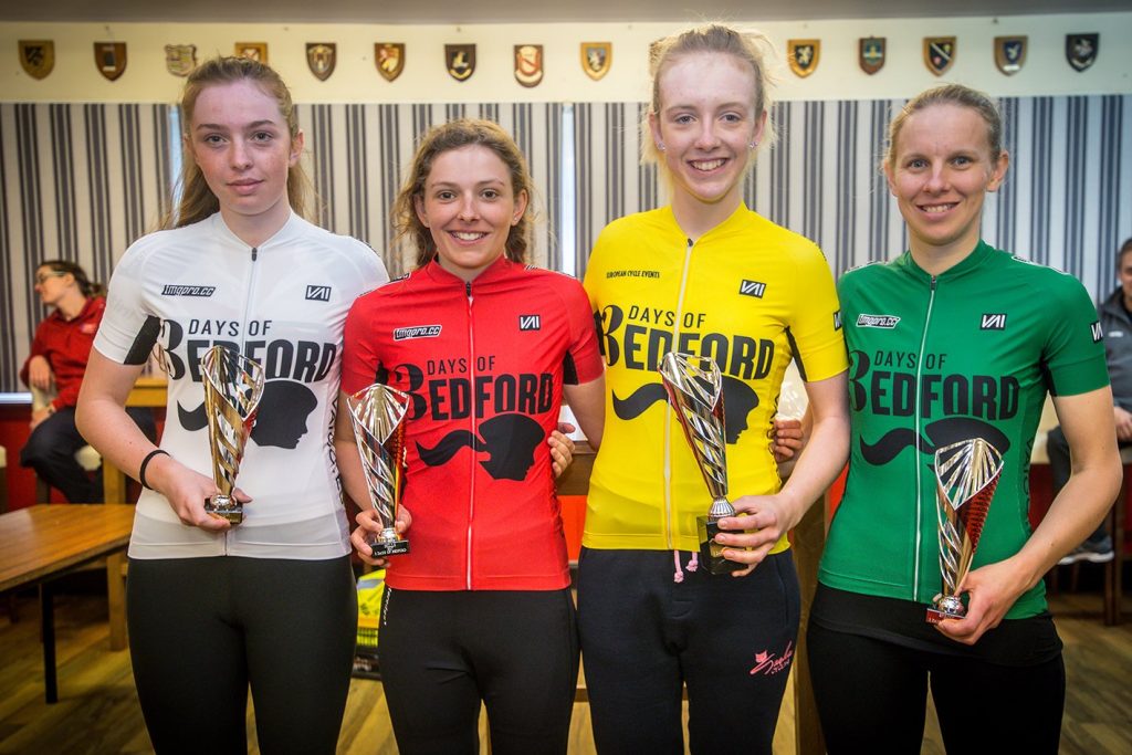 The winners of the QOM, Junior, Sprint and GC
