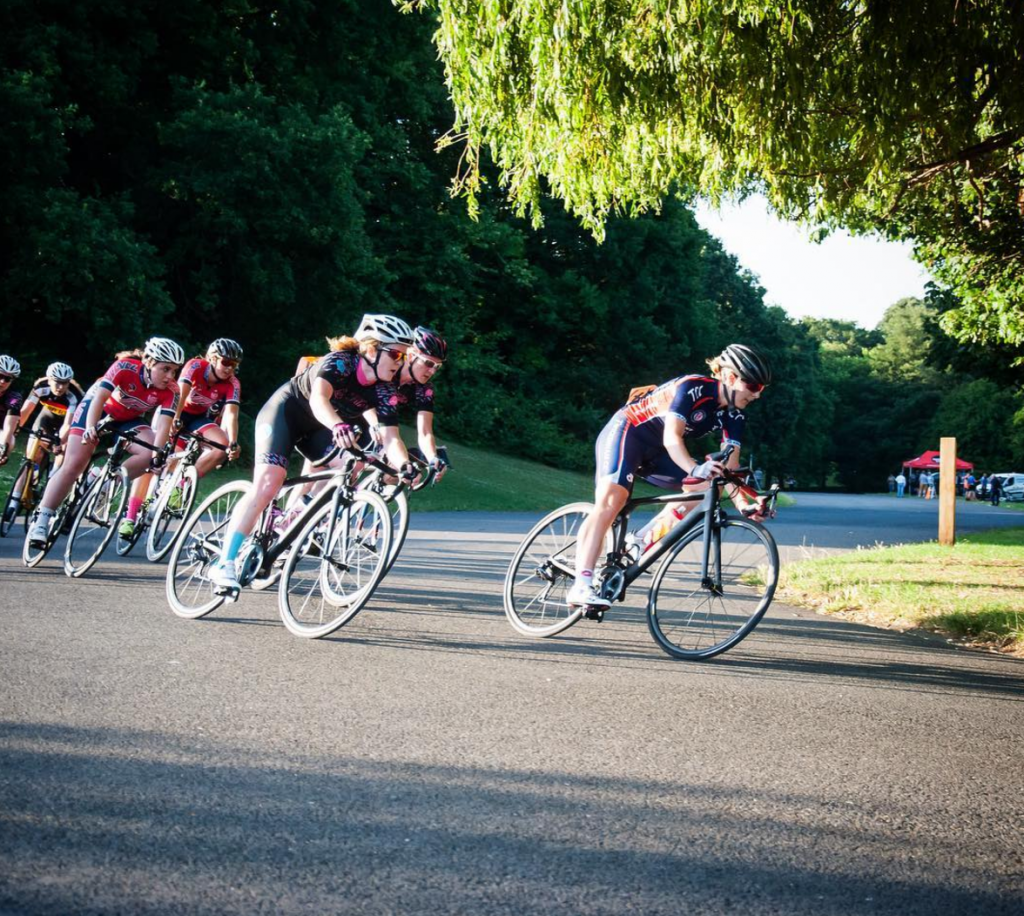 me, riding crystal palace crit on the front of the bunch